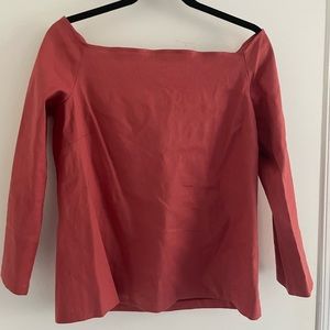 THEORY off the shoulder blouse